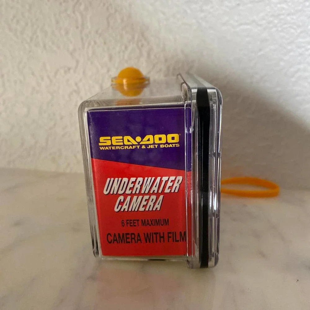 Sea Doo Y2K Underwater Camera Brand New With Film Untested Throwback Vacation